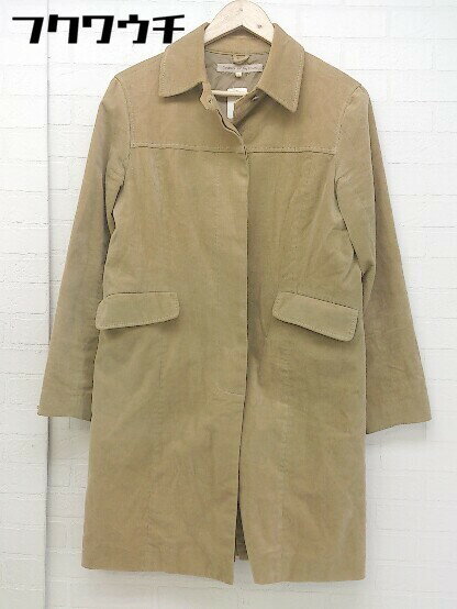 ◇ BEAMS ビームス 長袖 コート サイズ1 ブラウン レディース 【中古】