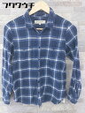 ◇ ◎ BEAUTY & YOUTH ビューティアンドユース UNITED ARROWS チェック 長袖 シャツ サイズS ブルー系 メンズ 【中古】