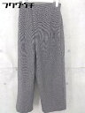 ◇ URBAN RESEARCH アーバンリサーチ ワイド パンツ サイズFree ダークグレー系 レディース 【中古】
