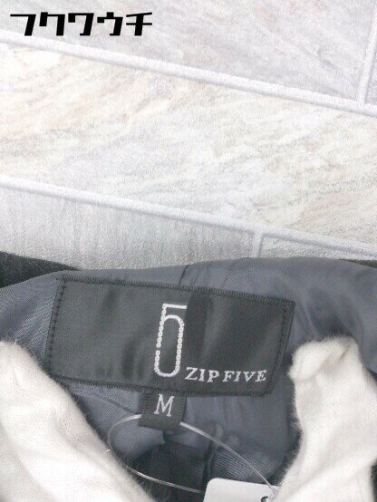 ◇ ZIP FIVE ジップファイブ 長袖 コート サイズM ブラック系 メンズ 【中古】