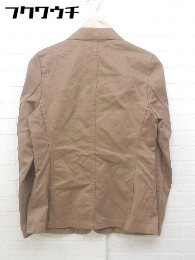 ◇ ZUCCa ズッカ シングル 3B 長袖 ジャケット サイズ0 ブラウン メンズ 【中古】