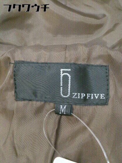 ◇ ZIP FIVE ジップファイブ 長袖 ダッフル コート サイズM ベージュ系 メンズ 【中古】