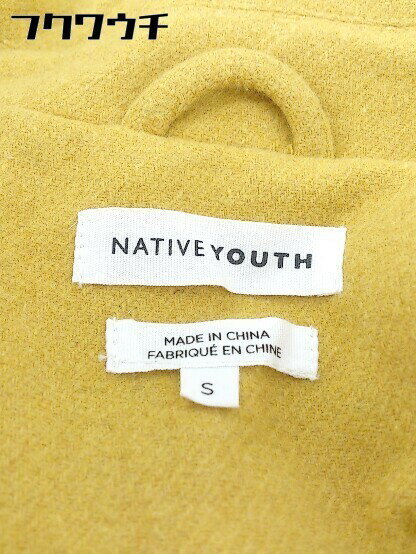 ■ Native Youth ネイティブユース 長袖 コート サイズS イエロー レディース 【中古】