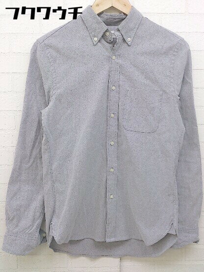 ◇ URBAN RESEARCHROSSO アーバンリサーチロッソ ボタンダウン BD 長袖 シャツ サイズXS グレー系 メンズ 【中古】