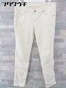 ◇ Lee リー コーデュロイ ストレッチ パンツ サイズ M アイボリー レディース 【中古】