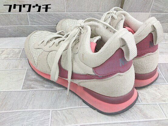 ◇ NIKE 683967-001 INTERNATIONALIST インターナショナリスト スニーカー シューズ サイズ23.5cm ベージュ系 レディース 【中古】