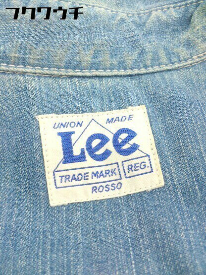 ◇ ◎ Lee リー×URBAN RESEARCH ROSSO ロゴ 長袖 膝丈 ワンピース サイズS インディゴ レディース 【中古】