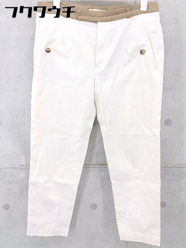 ◇ COLLAGE GALLARDAGALANTE コラージュ ガリャルダガランテ ストレッチ パンツ サイズ1 アイボリー レディース 【中古】 ◇ COLLAGE GALLARDAGALANTE コラージュ ガリャルダガランテ ストレッチ パンツ サイズ1 アイボリー レディース 【中古】