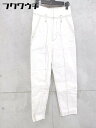 ◇ CURRENTAGE カレンテージ ジーンズ デニム パンツ サイズ8 ホワイト レディース 【中古】