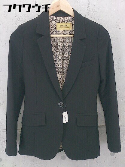 ◇ ROYAL PARTY ロイヤルパーティー 1B シングル 長袖 テーラード ジャケット サイズ36 ブラック レディース 【中古】