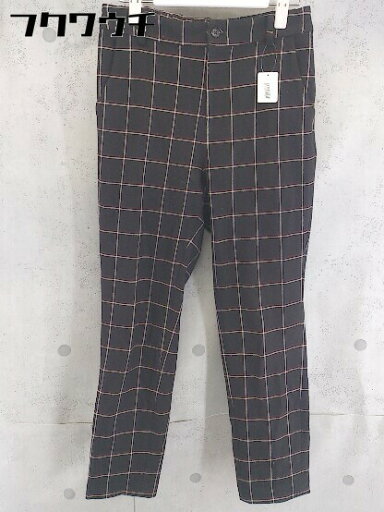 ◇ COLLAGE GALLARDAGALANTE コラージュ チェック パンツ サイズF ブラック レディース 【中古】 ◇ COLLAGE GALLARDAGALANTE コラージュ チェック パンツ サイズF ブラック レディース 【中古】