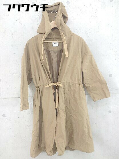 ◇ koe コエ 長袖 スプリングコート サイズFREE ベージュ レディース 【中古】