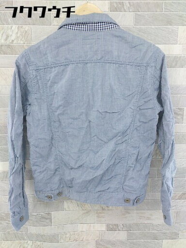 ◇ BEAMS ビームス コットン100% 長袖 ジャケット サイズS ブルー系 メンズ 【中古】