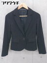 ◇ green label relaxing UNITED ARROWS 長袖 テーラード ジャケット サイズ36 ネイビー レディース 【中古】(4)