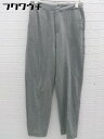 ◇ JOURNAL STANDARD relume ジャーナルスタンダード レリューム パンツ サイズ36 グレー レディース 【中古】