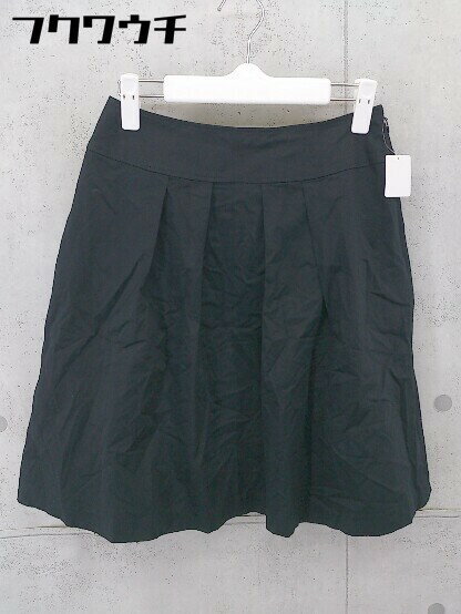 ◇ ef-de エフデ ミニ ギャザー スカート サイズ9 ネイビー レディース 【中古】