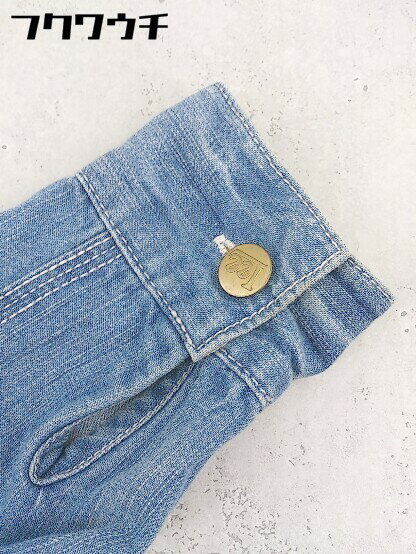 ◇ Lee リー 長袖 膝丈 ワンピース サイズS ライトブルー レディース 【中古】