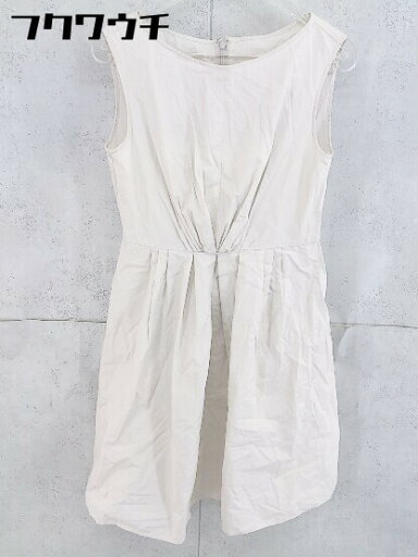 ◇ green label relaxing グリーンレーベル UNITED ARROWS ノースリーブ ミニ ワンピース サイズ36 ベージュ レディース 【中古】 ◇ green label relaxing グリーンレーベル UNITED ARROWS ノースリーブ ミニ ワンピース サイズ36 ベージュ レディース 【中古】