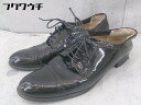 ◇ Odette e Odile UNITED ARROWS レースアップ マニッシュ シューズ サイズ23 ブラック レディース 【中古】
