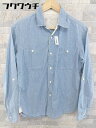 ◇ JOURNAL STANDARD relume ジャーナルスタンダード レリューム 長袖 シャツ サイズM ライトブルー メンズ 【中古】