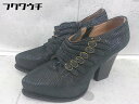 ◇ JeffreyCampbell ジェフリーキャンベル サイドジップ ヒール ブーティ サイズ36 ブラック レディース 【中古】