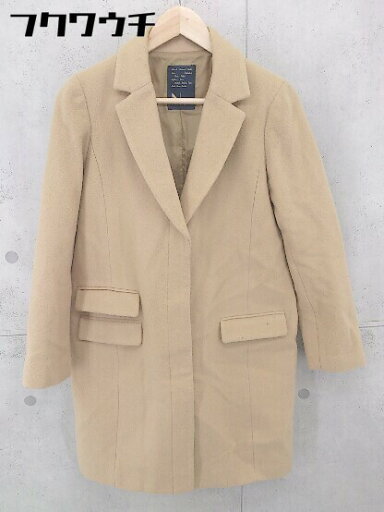 ■ N. NATURAL BEAUTY BASIC 比翼 チェスター コート サイズM ブラウン系 レディース 【中古】 ■ N. NATURAL BEAUTY BASIC 比翼 チェスター コート サイズM ブラウン系 レディース 【中古】