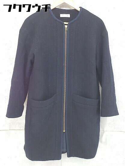 ◇ NOLLEY'S Light ノーリーズ 長袖 コート サイズ38 ネイビー系 レディース 【中古】