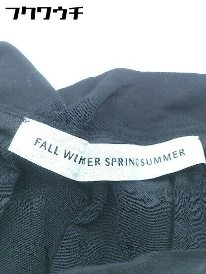 ◇ FALL WINTER SPRING SUMMER パンツ サイズXS ブラック レディース 【中古】