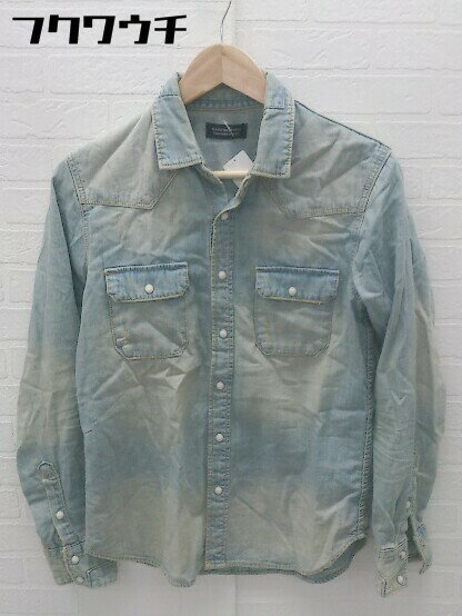 ◇ nano universe ナノ ユニバース 長袖 ジャケット サイズS インディゴ メンズ 【中古】