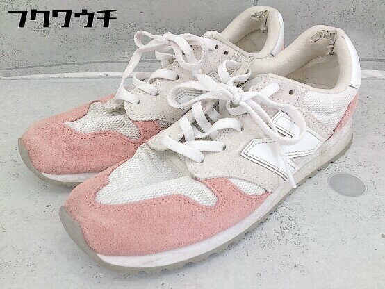 ◇ NEW BALANCE ニューバランス WL520 WL520TD スニーカー シューズ サイズ22.5cm ピンク レディース 【中古】