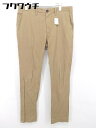 ◇ BEAUTY & YOUTH ビューティアンドユース UNITED ARROWS コットンパンツ サイズL ブラウンベージュ レディース 【中古】