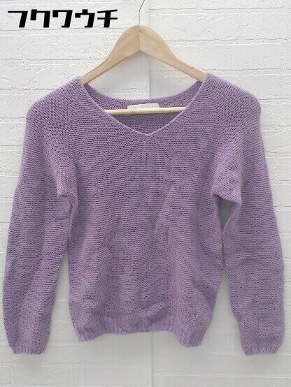 ◇ GALLARDAGALANTE ガリャルダガランテ 長袖 ニット セーター サイズF パープル系 レディース 【中古】