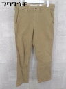 ◇ D.M.G. ドミンゴ ストレッチ パンツ サイズ30 ブラウン レディース 【中古】