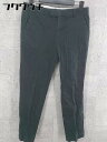 ◇ URBAN RESEARCH DOORS アーバン リサーチ ドアーズ ストレッチ パンツ サイズ36 ブラック レディース 【中古】