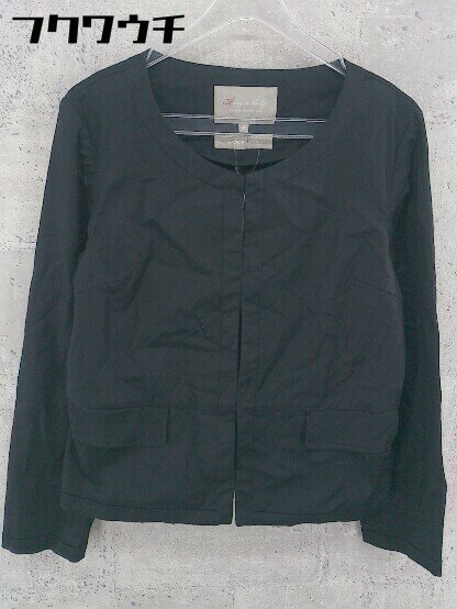 ◇ A day in the life UNITED ARROWS 長袖 ジャケット サイズ40 ブラック レディース 【中古】(4)