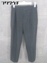 ◇ URBAN RESEARCH ROSSO タック パンツ サイズ36 ダークグレー系 レディース 【中古】