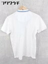 ◇ Design Tshirts Store graniph デザインティーシャツストアグラニフ 半袖 ポロシャツ サイズS ホワイト メンズ 【中古】
