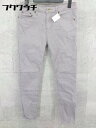 ◇ antiqua patterntorso アンティカ パターントルソ コットン パンツ サイズM グレー レディース 【中古】