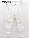 ◇ JOURNAL STANDARD relume ジャーナルスタンダード レリューム ジーンズ デニム パンツ サイズM ホワイト レディース 【中古】