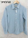 ◇ JOURNAL STANDARD ジャーナルスタンダード 長袖 シャツ サイズM ブルー系 メンズ 【中古】