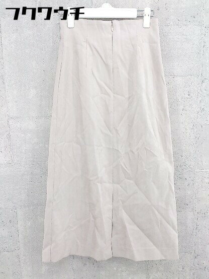 ◇ Viaggio Blu ビアッジョブルー ロング タイト スカート サイズ0 ベージュ レディース 【中古】