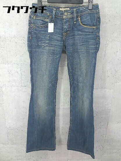 ◇ TAVERNITI SO JEANS タヴァニティソージーンズ COURTNEY デニム ジーンズ パンツ サイズ26 インディゴ レディース 【中古】