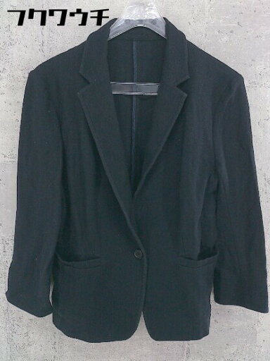 ◇ ◎ COMME CA ISM コムサイズム 1B シングル 長袖 テーラード ジャケット サイズ11 ネイビー レディース 【中古】 ◇ ◎ COMME CA ISM コムサイズム 1B シングル 長袖 テーラード ジャケット サイズ11 ネイビー レディース 【中古】