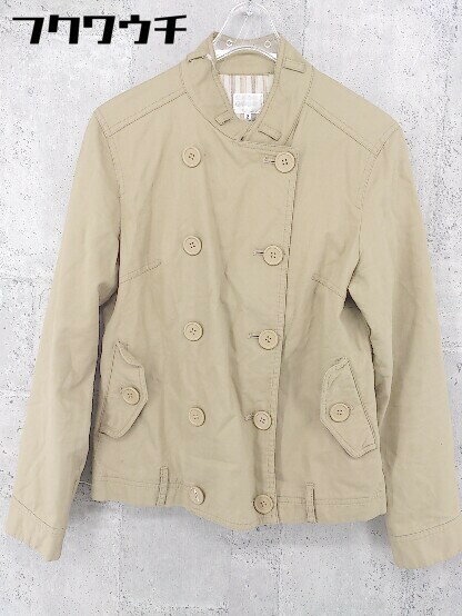 ◇ TAKEO KIKUCHI タケオキクチ 長袖 ジャケット サイズ2 ベージュ系 レディース 【中古】