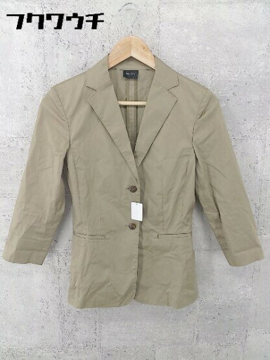◇ BALLSEY ボールジィ TOMORROWLAND シングル 2B 長袖 テーラードジャケット ベージュ系 レディース 【中古】 ◇ BALLSEY ボールジィ TOMORROWLAND シングル 2B 長袖 テーラードジャケット ベージュ系 レディース 【中古】
