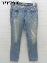 ◇ J BRAND ジェイ ブランド USA製 ジーンズ デニム パンツ サイズ22 インディゴ レディース 【中古】