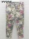 ◇ ◎ URBAN RESEARCH アーバンリサーチ 総柄 パンツ サイズ36 ホワイト系 マルチ レディース 【中古】