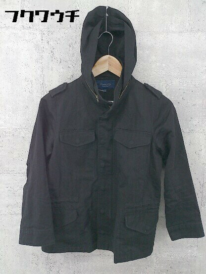 ◇ Rhythm of Life リズムオブライフ UNITED ARROWS ジップアップ フード ジャケット サイズS ブラック レディース 【中古】