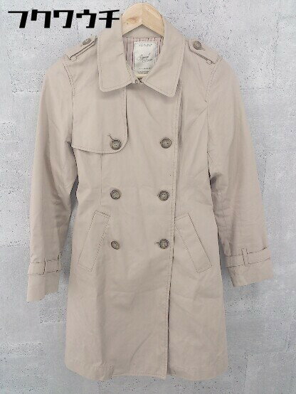 ◇ ◎ ALICIA PAGEBOY アリシア ページボーイ 長袖 トレンチコート サイズM ベージュ レディース 【中古】