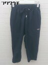 ◇ FILA フィラ クロップド パンツ サイズS ネイビー系 レディース 【中古】